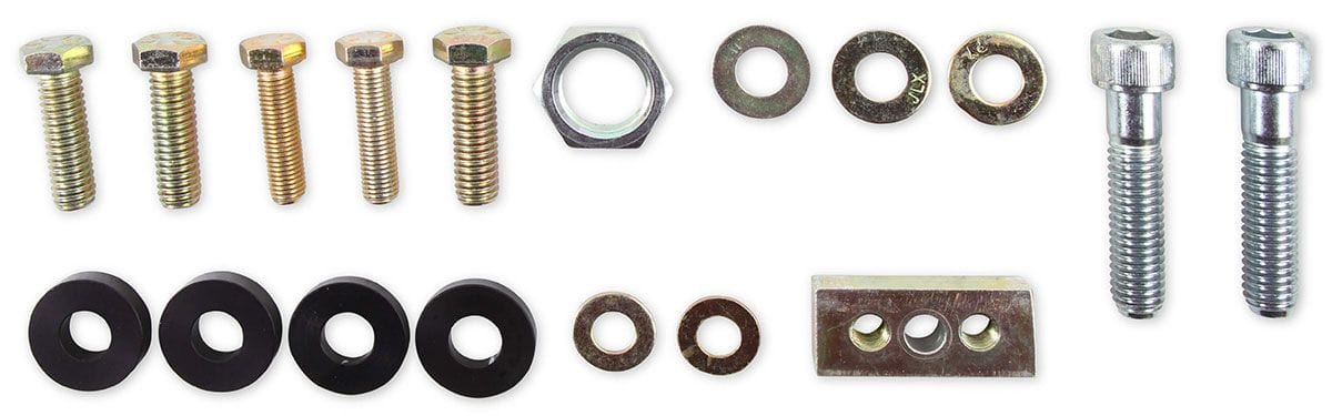 MSD Big Block Chevy, with 8" Harmonic Balancer, Black Anodised Billet Alu Flying Magnet Crank Trigger MSD86203 Autofit