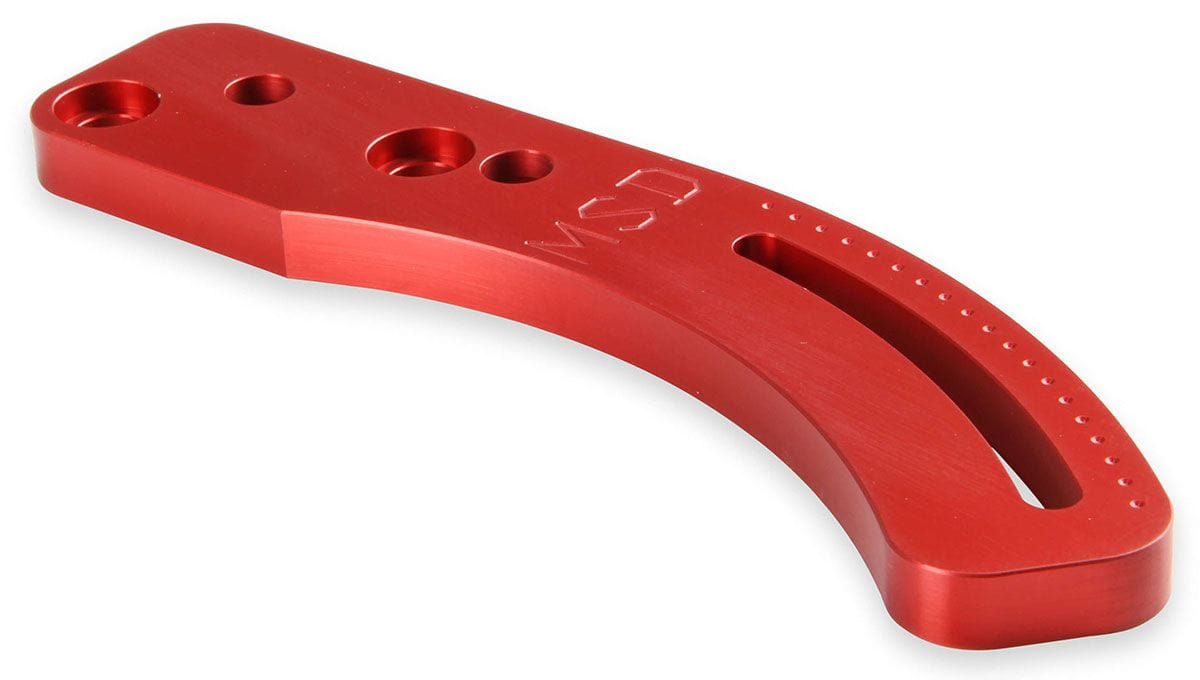 MSD Big Block Chevy, with 8" Harmonic Balancer, Red Anodised Billet Alumi Flying Magnet Crank Trigger MSD8620 Autofit