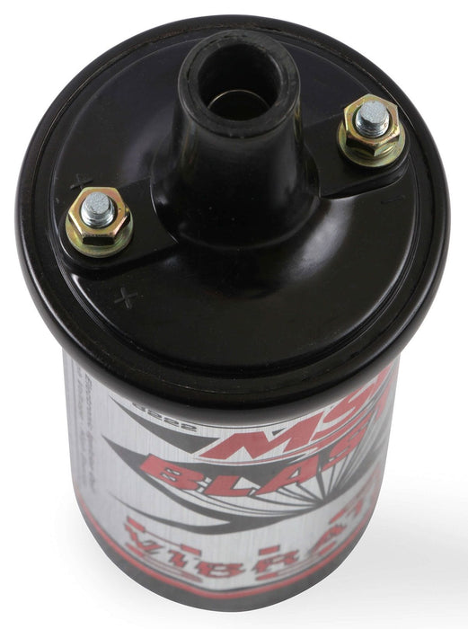 MSD Black, 45,000 volts Blaster High Vibration Ignition Coil MSD8222 Autofit