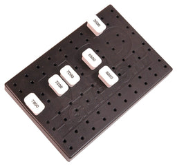 MSD Black Flexible Rubber Holds Up To 40 Modules Module Holder MSD87551 Autofit