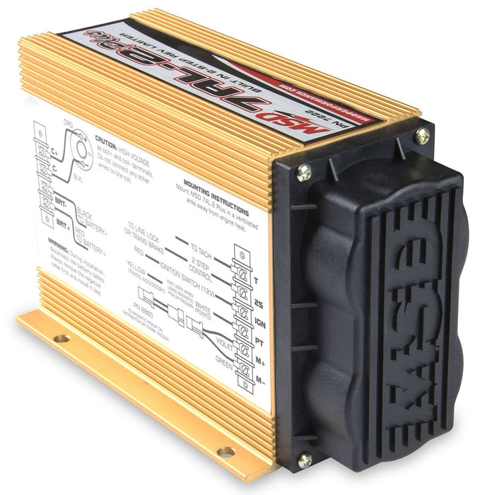 MSD Capacitive Discharge, 2 Step Rev Control, suitable for Racing Applica 7AL-2 Plus Ignition Control MSD7222 Autofit