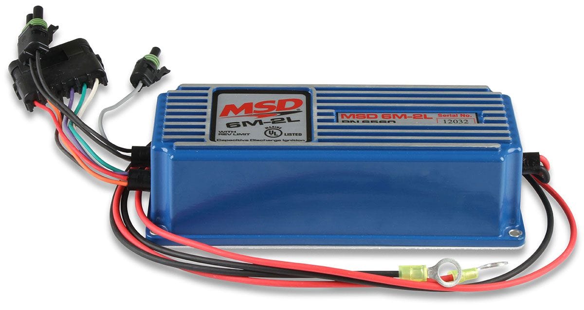 MSD Capacitive Discharge, Designed for Marine use, with Rev Limiter 6M-2L Ignition Control Marine Ignition Control MSD6560 Autofit