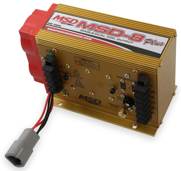 MSD Capacitive/Inductive discharge, w/2 Step Rev Control MSD 8-Plus Ignition Control MSD7805 Autofit