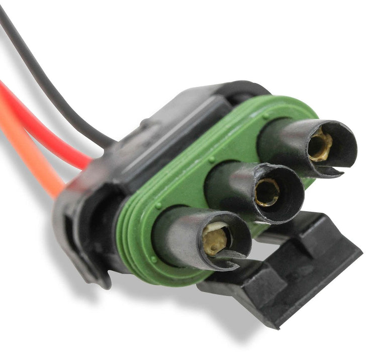 MSD Chev Small/Big Block, Magnetic Pickup, Vacuum Advance, High Output Mo Pro-Billet Ready-To-Run Distributor - Black Cap MSD83605 Autofit