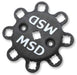MSD Chev Small/Big Block, Magnetic Pickup, Vacuum Advance, High Output Mo Pro-Billet Ready-To-Run Distributor - Black Cap MSD83605 Autofit