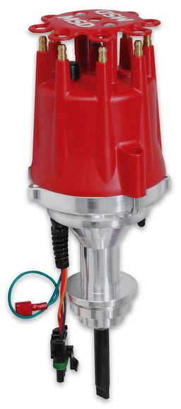 MSD Chrysler 318-340-360, Adjustable electronic advance with vacuum advan Digital E-Curve Pro Billet Distributor MSD8504 Autofit
