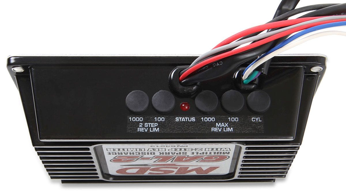 MSD Digital Capacitive Discharge with Rev-Limiter 6AL-2 Ignition Control - Black MSD64213 Autofit