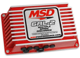 MSD Digital Capacitive Discharge with Rev-Limiter 6AL-2 Ignition Control - Red MSD6421 Autofit