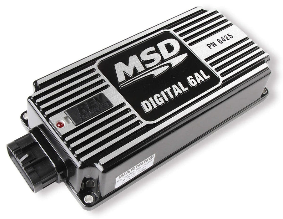 MSD Digital Capacitive Discharge With Rev Limiter 6AL Ignition Control - Black MSD64253 Autofit