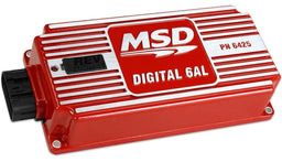 MSD Digital Capacitive Discharge With Rev Limiter 6AL Ignition Control - Red MSD6425 Autofit
