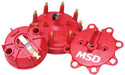 MSD For MSD Ford Billet Distributors, Red Distributor Cap and Rotor Kit MSD84085 Autofit