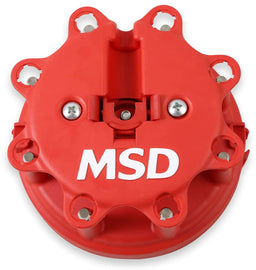 MSD For OEM Ford HEI 5.0L EFI 1986-98, MSD Cap-A-Dapt, Red Distributor Cap MSD8408 Autofit