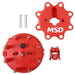 MSD For OEM Ford HEI 5.0L EFI 1986-98, MSD Cap-A-Dapt, Red Distributor Cap MSD8408 Autofit