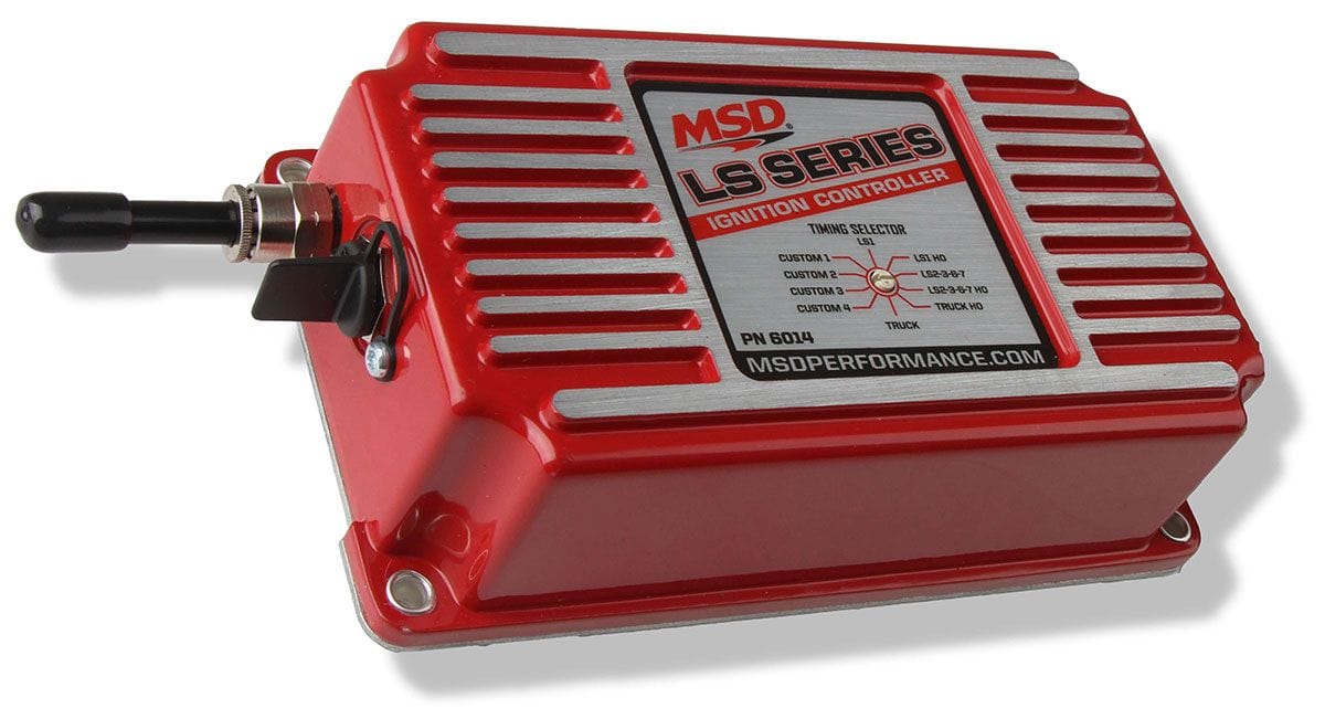 MSD For Use With 24X, 58X trigger engines & Carburettor Or Fuel Injected LS Ignition Controller - Red MSD6014 Autofit