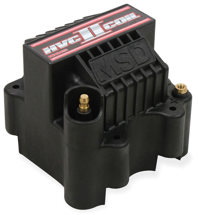 MSD For use with MSD 7 and 8 Series Ignition Controls, 45,000 volts HVC Pro Power II Coil - Black MSD82613 Autofit