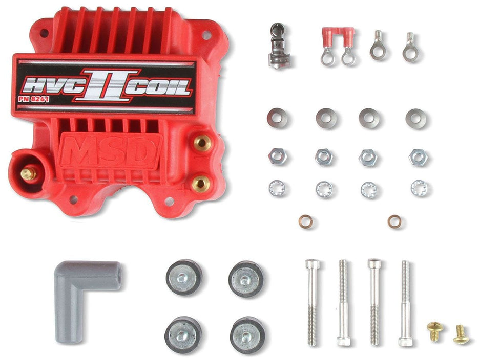MSD For use with MSD 7 and 8 Series Ignition Controls, 45,000 volts HVC Pro Power II Coil MSD8261 Autofit