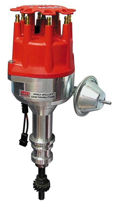 MSD Ford 289-302W, Magnetic Trigger, Vacuum Advance Pro-Billet Street Distributor MSD8479 Autofit