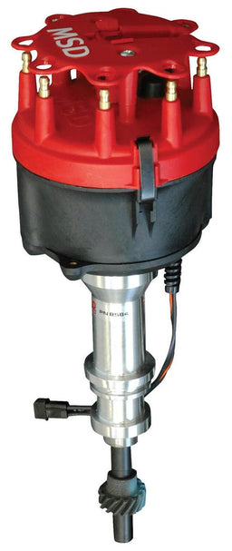 MSD Ford 289-302W, Maintenance free Magnetic Trigger, Mechanical Advance, Billet Distributor MSD8582 Autofit