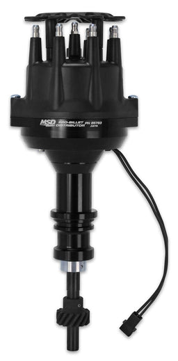 MSD Ford 289-302W, Small Base, Magnetic Trigger Pro-Billet Distributor - Black MSD85793 Autofit