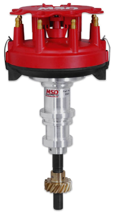 MSD Ford, 302-351C, 351M, 400, 429, 460, Crank Trigger, No Advance Pro-Billet Crank Trigger Distributor MSD8569 Autofit