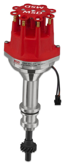 MSD Ford 302-351C, 351M, 400, 429, 460, Small Base, Magnetic Trigger, Pro-Billet Distributor MSD8577 Autofit