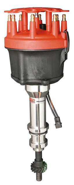 MSD Ford 351W, Magnetic Trigger, Mechanical Advance, w/Victor Jr. Intake Billet Distributor MSD85805 Autofit