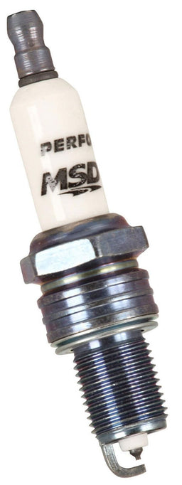 MSD Gasket Seat. 14mm x 3/4" with 13/16" Hex Iridium Spark Plug 11IR6 Resistor Type MSD3734 Autofit
