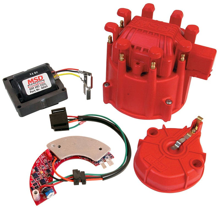 MSD GM HEI upgrade kit, includes Digital module, Coil, Coil Cover, Cap & Ultimate HEI Kit MSD8501 Autofit
