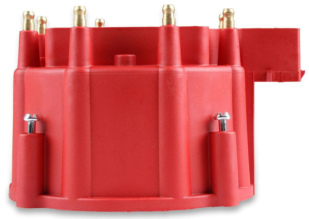 MSD GM V8 OE HEI, Internal Coil, Red Distributor Cap and Rotor Kit MSD8416 Autofit