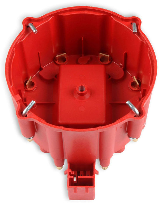 MSD GM V8 OE HEI, Internal Coil, Red Distributor Cap and Rotor Kit MSD8416 Autofit