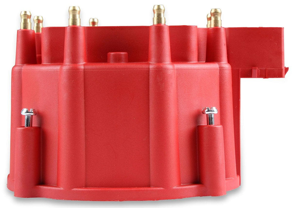 MSD GM V8 OE HEI, Internal Coil, Red Distributor Cap and Rotor Kit MSD8416 Autofit