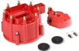 MSD GM V8 OE HEI, Internal Coil, Red Distributor Cap and Rotor Kit MSD8416 Autofit