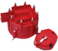 MSD GM V8 OE HEI, Internal Coil, Red Distributor Cap and Rotor Kit MSD8416 Autofit