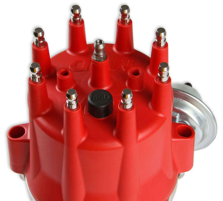 MSD Holden 253-304-308 (Will not fit Tunnel Ram or EFI Manifolds) MSD Pro-Billet Ready-To-Run Distributor with Vacuum Advance MSD85891 Autofit