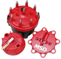 MSD Large diameter cap, fixed rotor & spacer, suit MSD Pro-Billet Distrib Cap-A-Dapt Kit MSD8445 Autofit