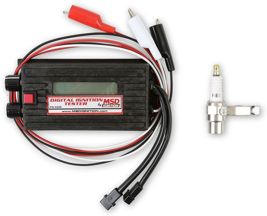 MSD LCD Display, for MSD CD Single-Channel, Digital 7 Ignition Controls Single Channel Digital Ignition Tester MSD8998 Autofit