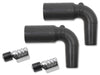 MSD LT1, Silicon, Black 90° Spark Plug Boots with Terminals, 2 per Card Replacement Boots & Terminals MSD3303 Autofit