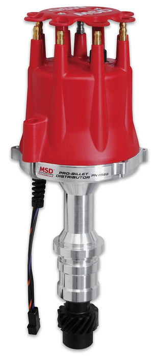 MSD Oldsmobile V8 260-455, Magnetic Trigger, Mechanical Advance Pro-Billet Distributor MSD8566 Autofit