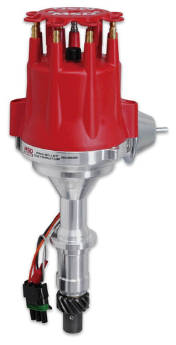 MSD Pontiac V8, Magnetic Trigger, Vacuum Advance Pro-Billet Ready-To-Run Distributor MSD8528 Autofit