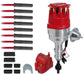 MSD Pro-Billet Distributor, Blaster SS Coil, 8.5mm Ignition Lead Set & Se Ford 302/351C-460 Ready to Run Ignition Kit MSD84747 Autofit