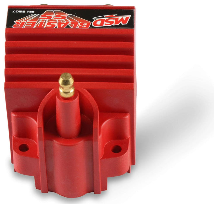 MSD Red, 40,000 volts Blaster SS Coil MSD8207 Autofit