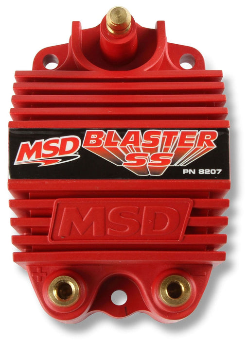 MSD Red, 40,000 volts Blaster SS Coil MSD8207 Autofit