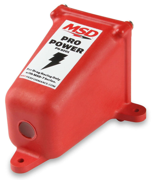 MSD Red, 55,000 volts, Not for use on street vehicles Pro Power Coil MSD8201 Autofit