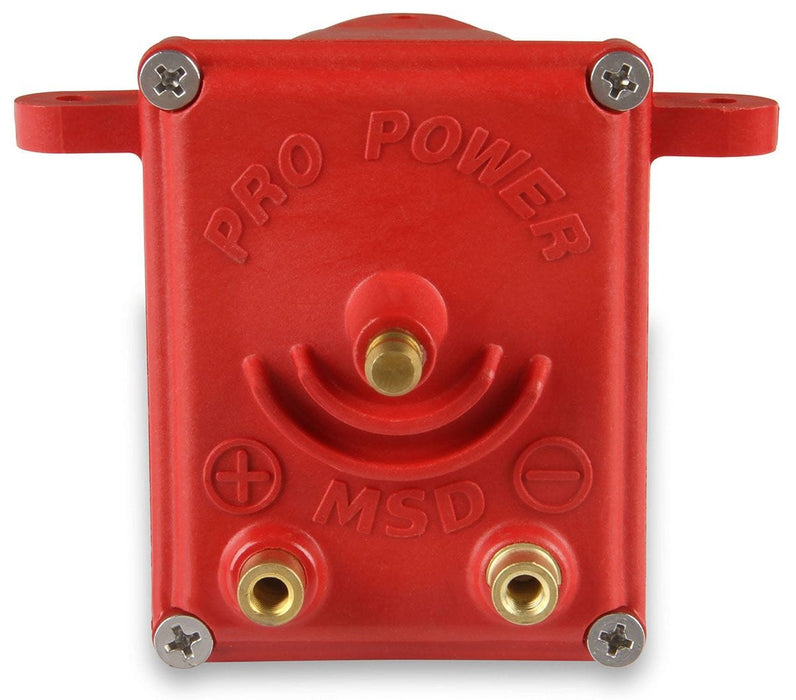 MSD Red, 55,000 volts, Not for use on street vehicles Pro Power Coil MSD8201 Autofit