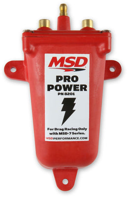 MSD Red, 55,000 volts, Not for use on street vehicles Pro Power Coil MSD8201 Autofit