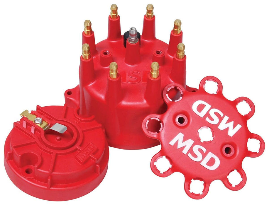 MSD Replacement Cap, Rotor & Retainer for Small Diameter MSD Distributors Distributor Cap and Rotor Kit MSD84315 Autofit