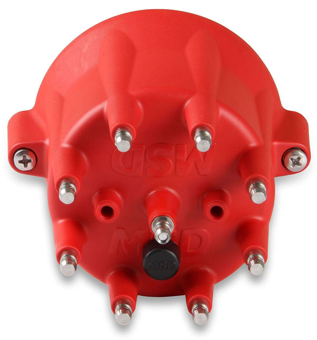 MSD Replacement Cap, Rotor & Retainer, suit MSD Billet Distributors w/GM Distributor Cap and Rotor Kit MSD84335 Autofit