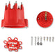 MSD Replacement Cap, Rotor & Retainer, suit MSD Billet Distributors w/GM Distributor Cap and Rotor Kit MSD84335 Autofit