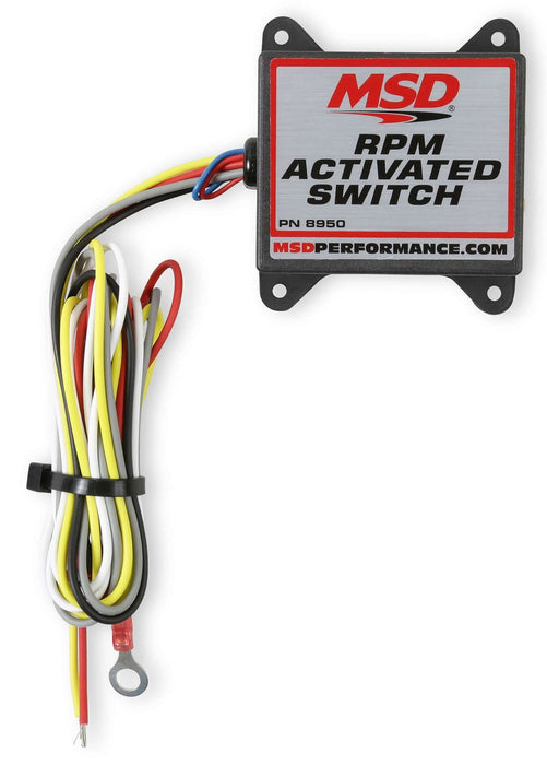 MSD RPM modules used to activate the switch RPM Activated Switch MSD8950 Autofit