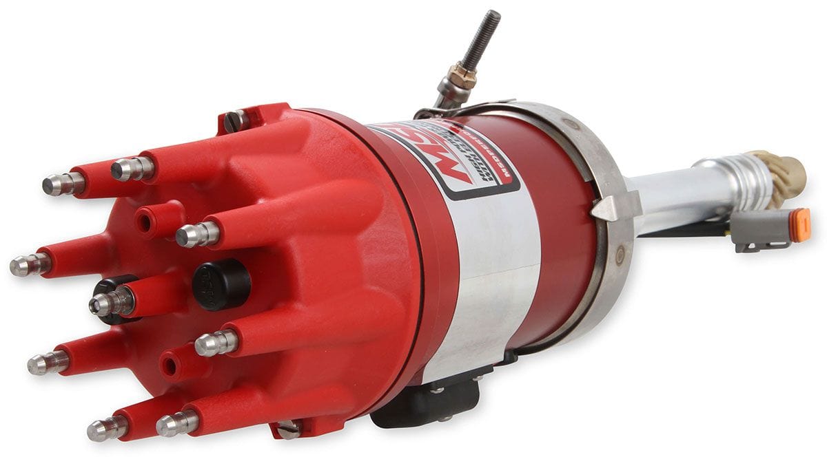 MSD SB/BB Chevy, 12 Amp Magneto, Lightweight, Bronze Gear Pro Mag 12LT Magneto MSD7908 Autofit